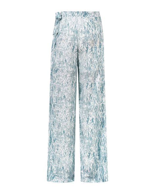 Baíah Blue Santai Relaxed Trouser