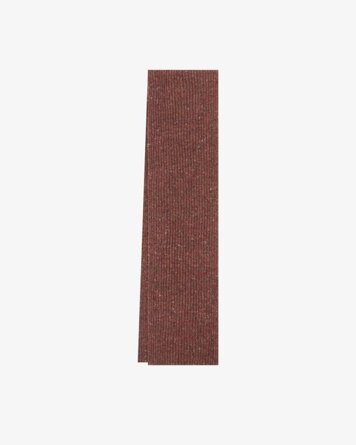 Uskees Brown Donegal Wool Scarf for men