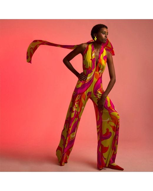 Beatrice von Tresckow Pink Tutti Frutti Jumpsuit