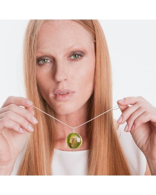 Laura Daili Green A Wish – Glass Pendant
