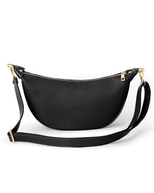 Betsy & Floss Black Ambra Crossbody Waist Bag