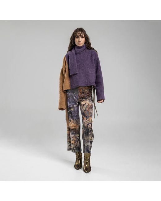 ARTISTA Purple Nest Jumper