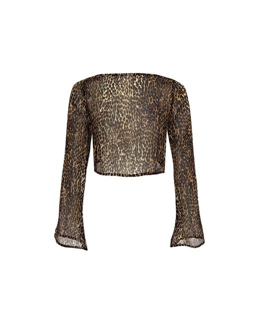 Herfetch Black Exotic Top