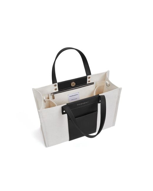 MARHEN.J Black Canvas Shoulder Bag