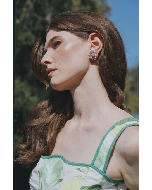 The Pink Reef Vintage Inspired Valencia Earring