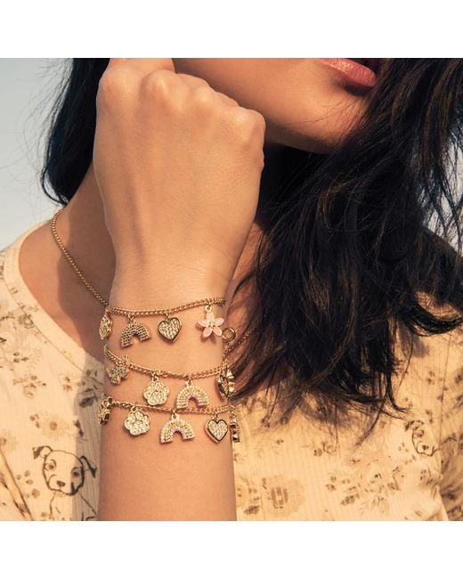 Cloud Haven Blue Ditsy Charm Bracelet