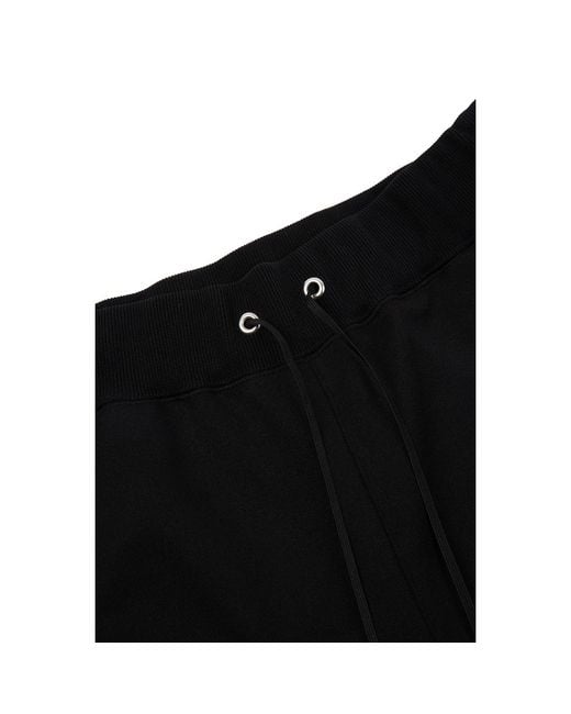 TOKKOU Black Baggy Sweatpants For for men