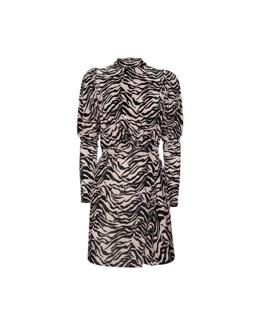 SVETA Milano Black London Velvet Dress
