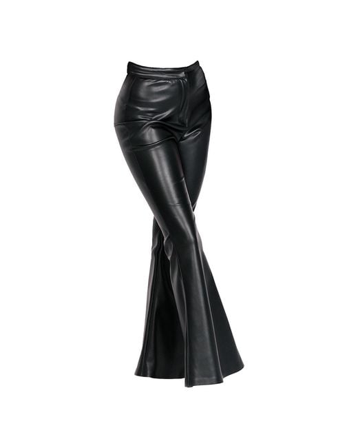 Maison Bogomil Black Bell Bottom Pants