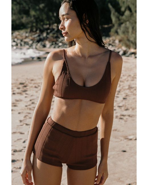 Floating Swim Brown Katakolon Short