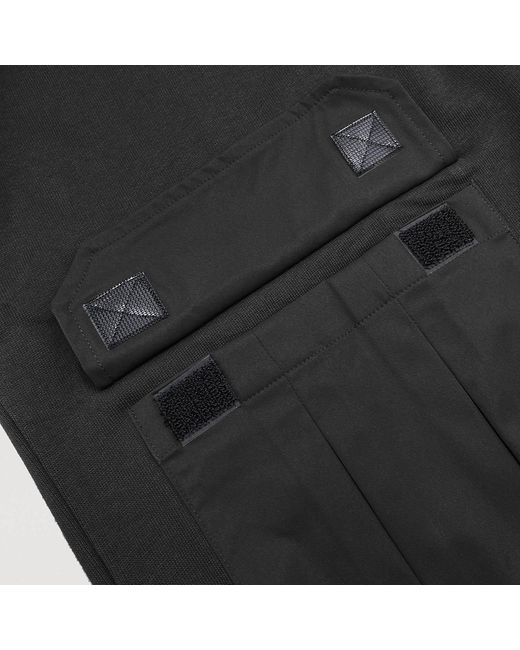 Kapture Black Travel Logo-Print Pocket Hoodie for men