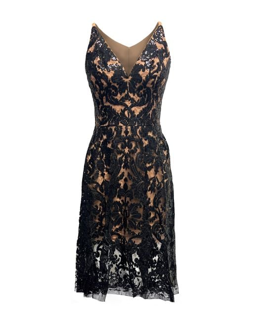 Dress the population blair sequin lace dress online