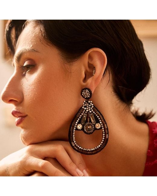 Simitri Black Midnight Mirage Earrings