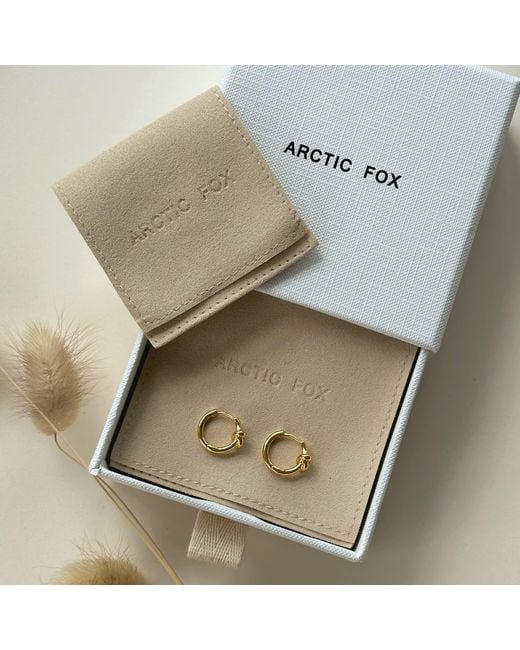 Arctic Fox & Co. Metallic Satellite Beaded Chain Necklace