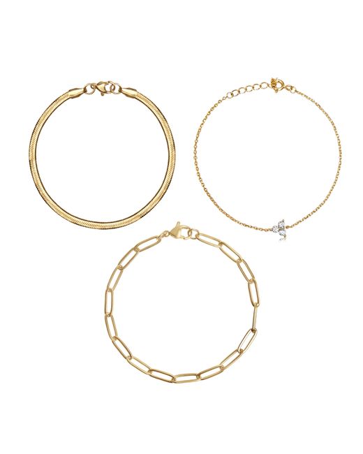 Mickey's Girl Metallic Loannina Bracelet Set