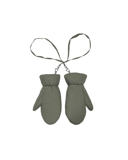 The New Orchard Green Winter Vegan Gloves Khaki