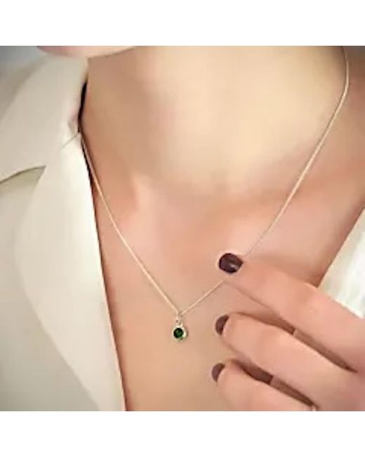 The Jewellery Store London White May Birthstone Jewellery Set With Emerald