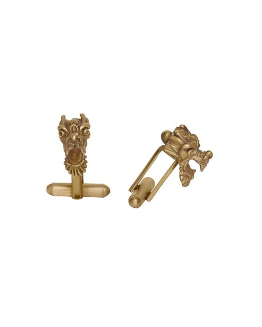 Zeworks Metallic Dragon Cufflinks for men