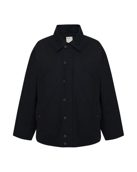 Pcfg Blue Oversized Puffer Jacket for men