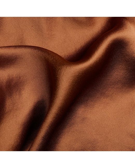 Soft Strokes Silk Brown Pure Mulberry Silk Camel Hair Bonnet