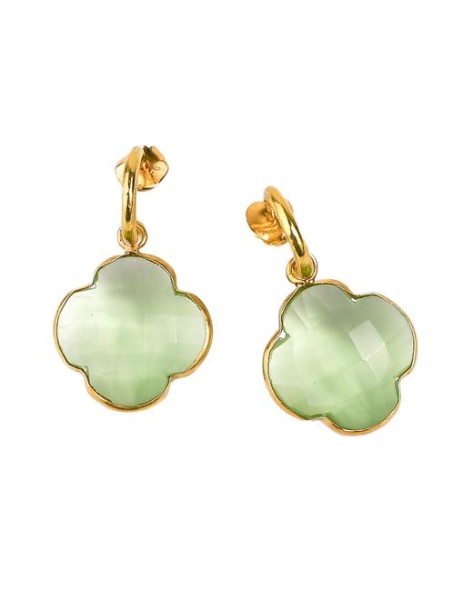 Zynnia Collective Green Clover Dangles