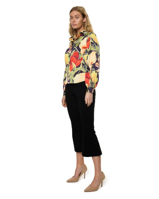 Carloslines Red Button Down Long Sleeve Shirt