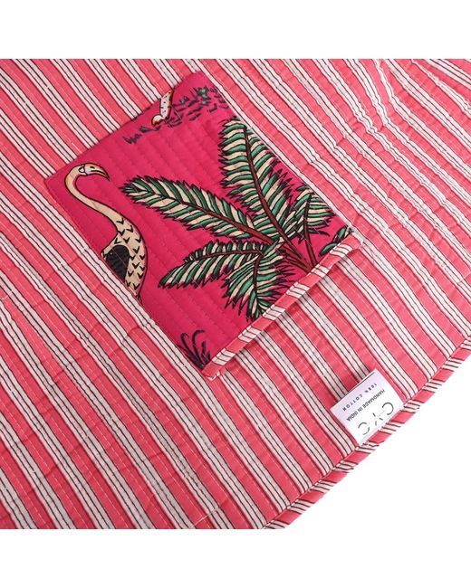 Conscious Yoga Collective Pink The Jungle Tote