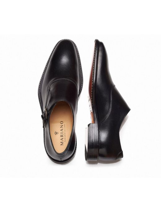 Mariano Shoes Black Beja Oxford for men