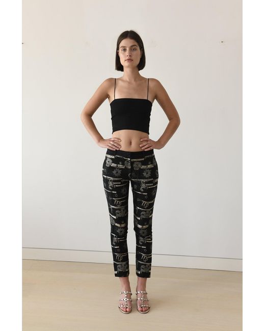 GeeGee Collection Zodiac Trousers Black