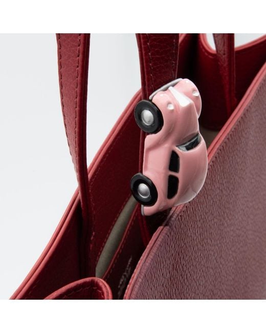 Absurde Red Big Stop Tote Bag