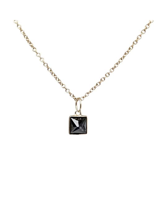 Rahul's Jewels Metallic 1.39 Carat Diamond Princess Cut Charm