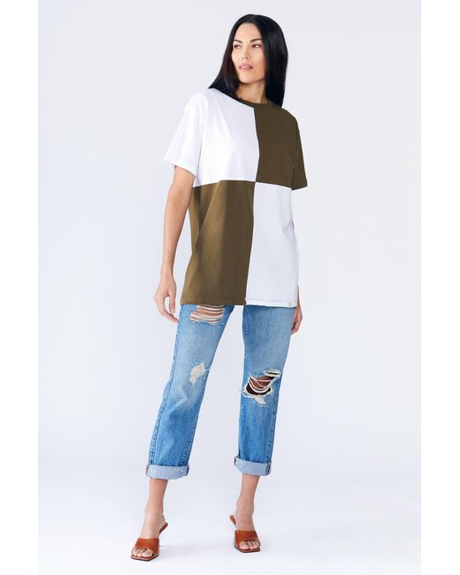 LOVETRUST Green Billie Boyfriend Tee