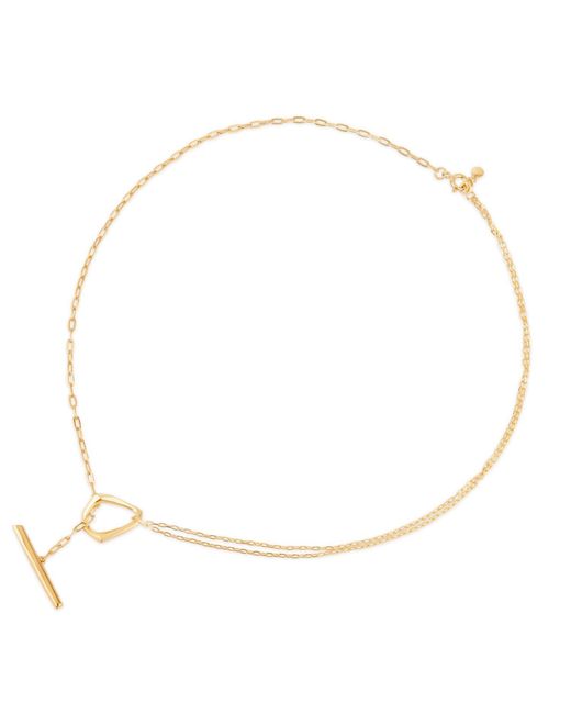 Dinny Hall Metallic Thalassa Medium T-Bar Lariat