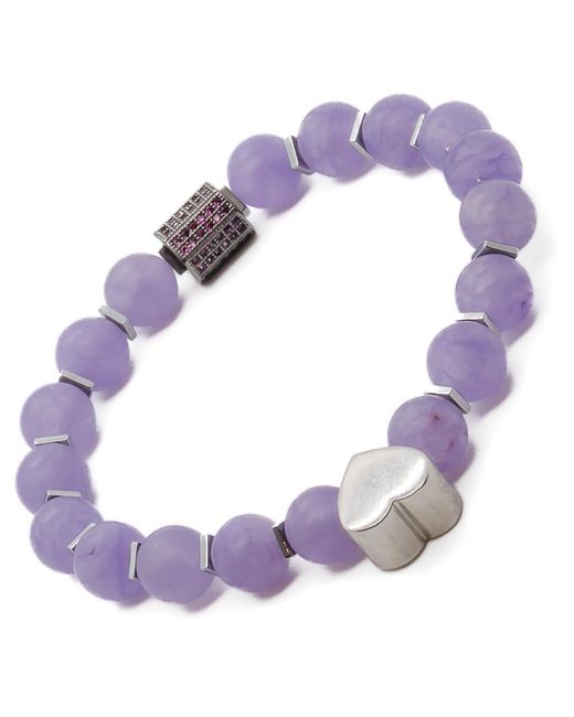 Ebru Jewelry Purple Love Bracelet