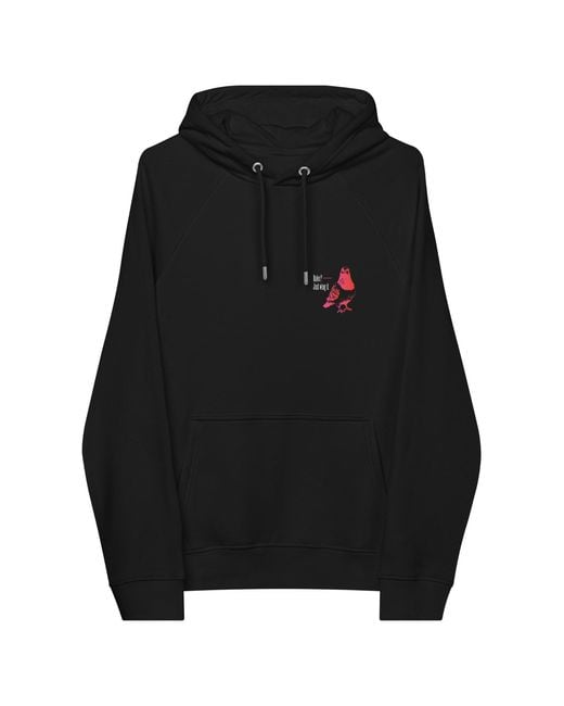 Anchor and Crew Black Eight Fight Or Flight Club Editions Organic Cotton Hoodie for men