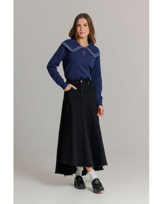 Lou&Up (Formerly Loup Clothing) Blue Sailor Sweater