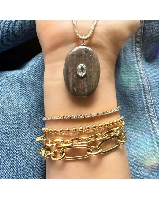 Hye Jane Jewelry Metallic Lauren Bracelet