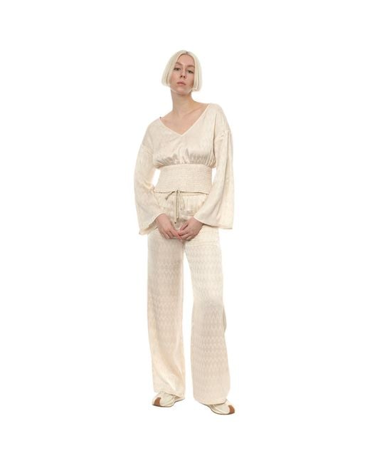 MARGOT VII White Neutrals Me Blouse