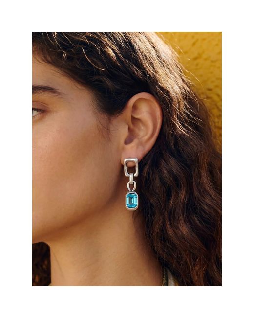 By Virgo Blue Elara Earrings