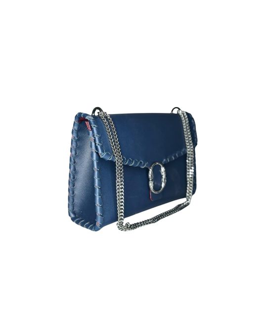 Ruj Heritage Blue Shoulder Bag