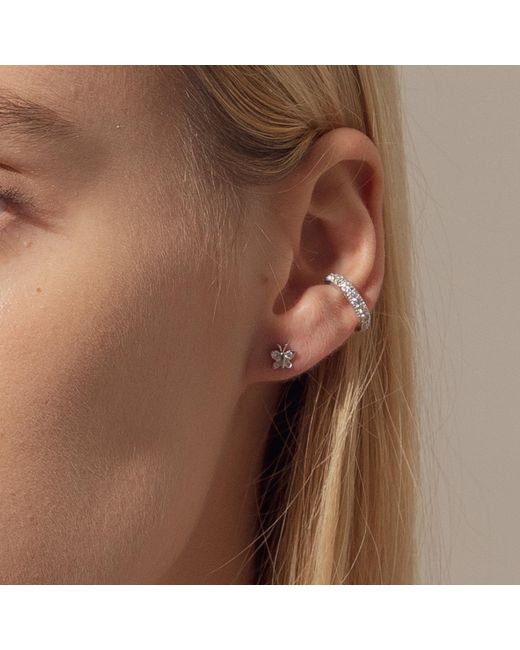 BLOOMTINE | Earth Angel HQ Metallic Enchanting Flutterfly Sterling Butterfly Studs