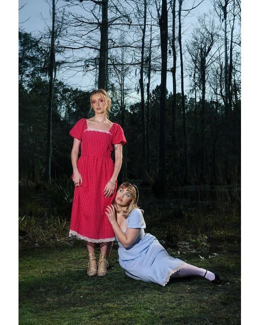 Miss Magic Red The Curious Dress: Cheshire