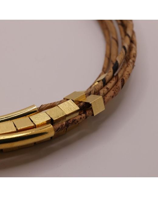 Nart Nature Making Art Metallic The Multiple Banana Fiber Necklace
