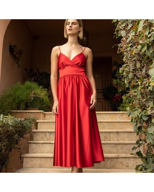 Roses Are Red Red Eden Dress