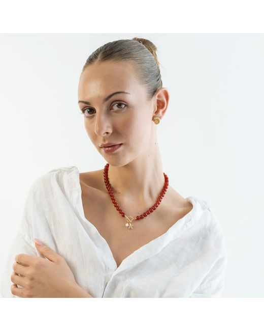Miss Cecilia Red Ruby Necklace