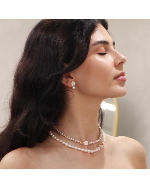 Agora Jewellery Metallic Cleito Necklace