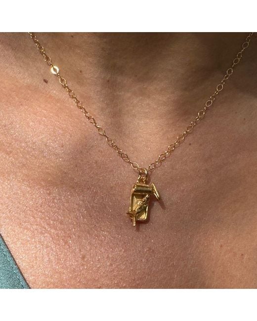 Lexi Jewelry Metallic Sardine Can Necklace