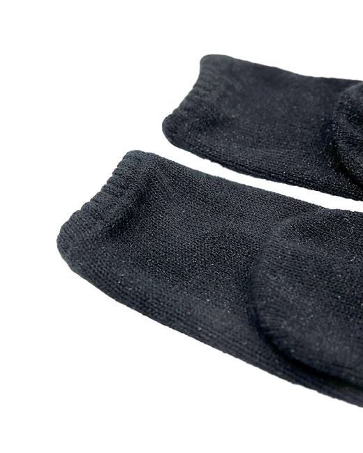 Maison Bogomil Blue Sparkly Long Socks