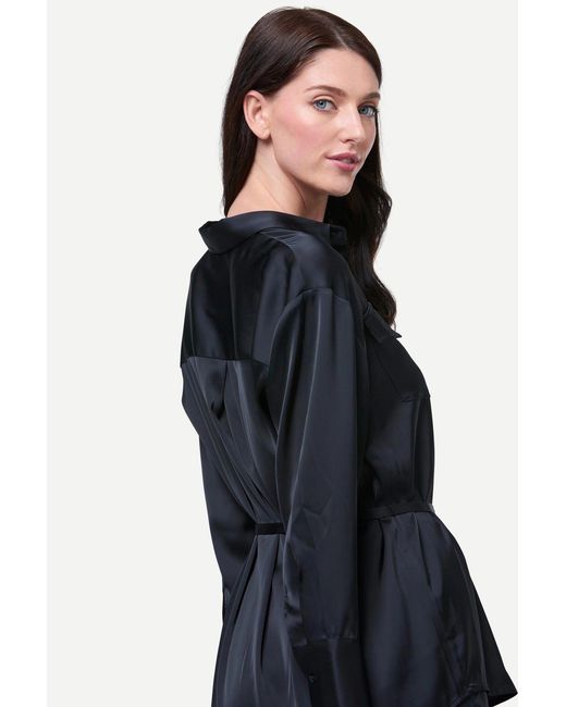 Zafur Black Barron Blouse