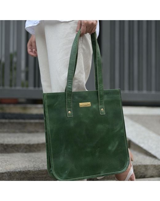Zasta Studio Green Tote Bag